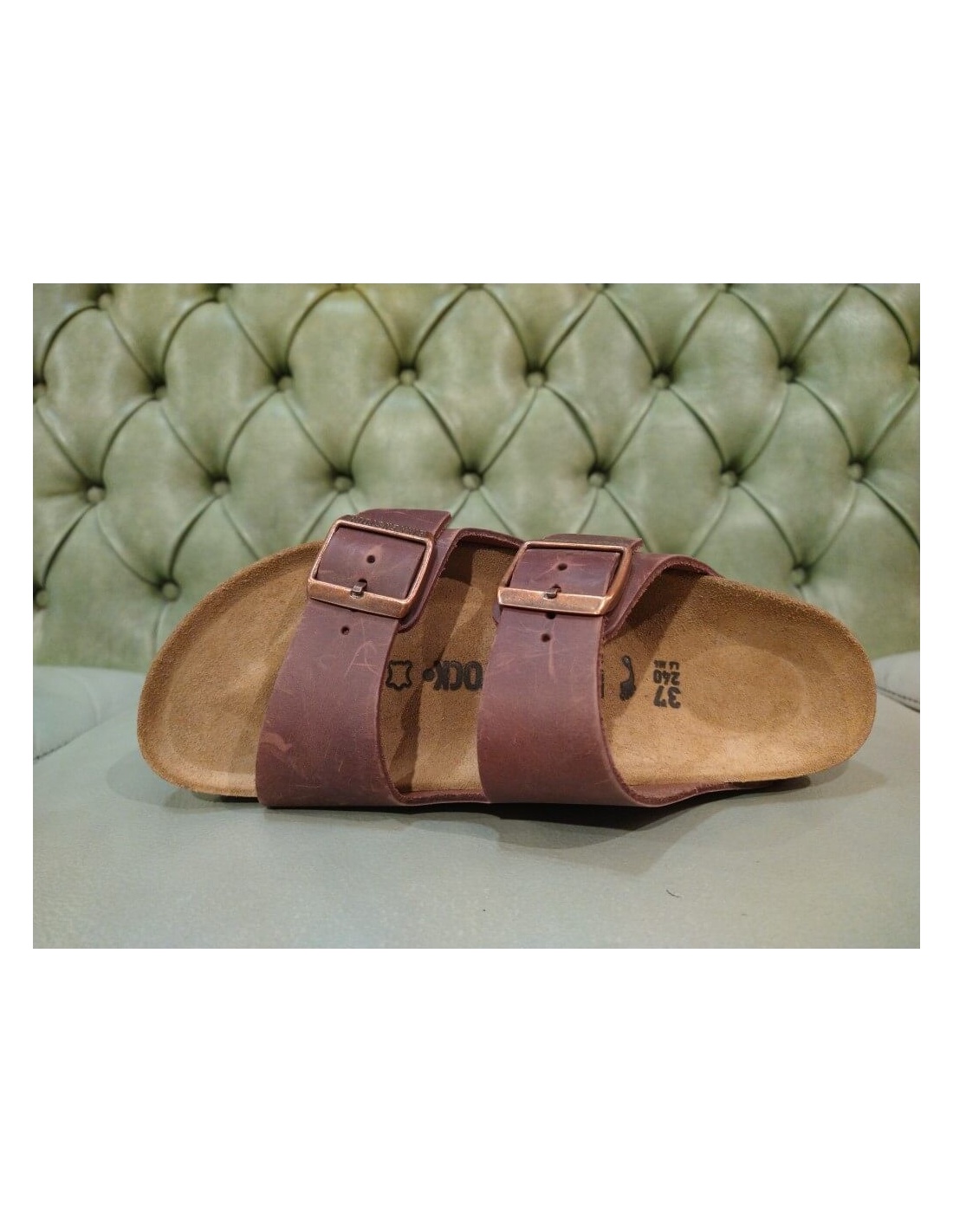 Birkenstock Arizona Soft-Footbed in Habana Oiled Leather