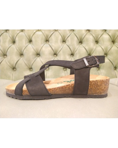 Crossed Sandals with Wedge | Bionatura Shoes