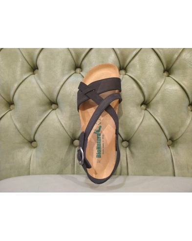 Crossed Sandals with Wedge | Bionatura Shoes