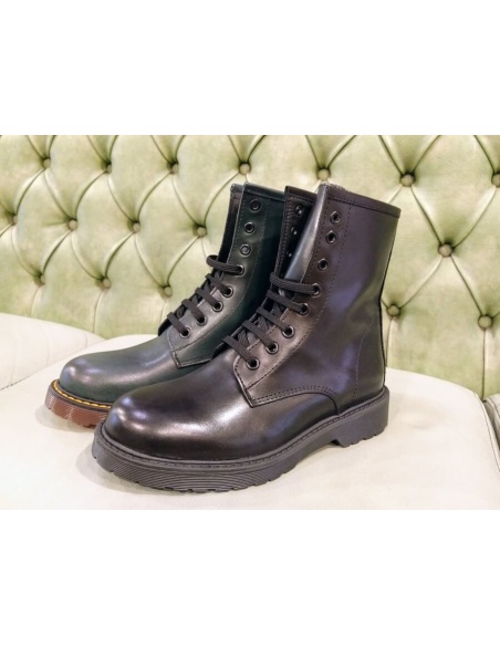 Green leather boots outlet ladies