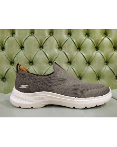 Champagne Mastery Alabama Goga Max Loafers | Men Skechers Shoes | Shop Online