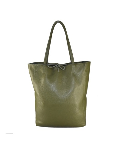 Borsa shopper in pelle