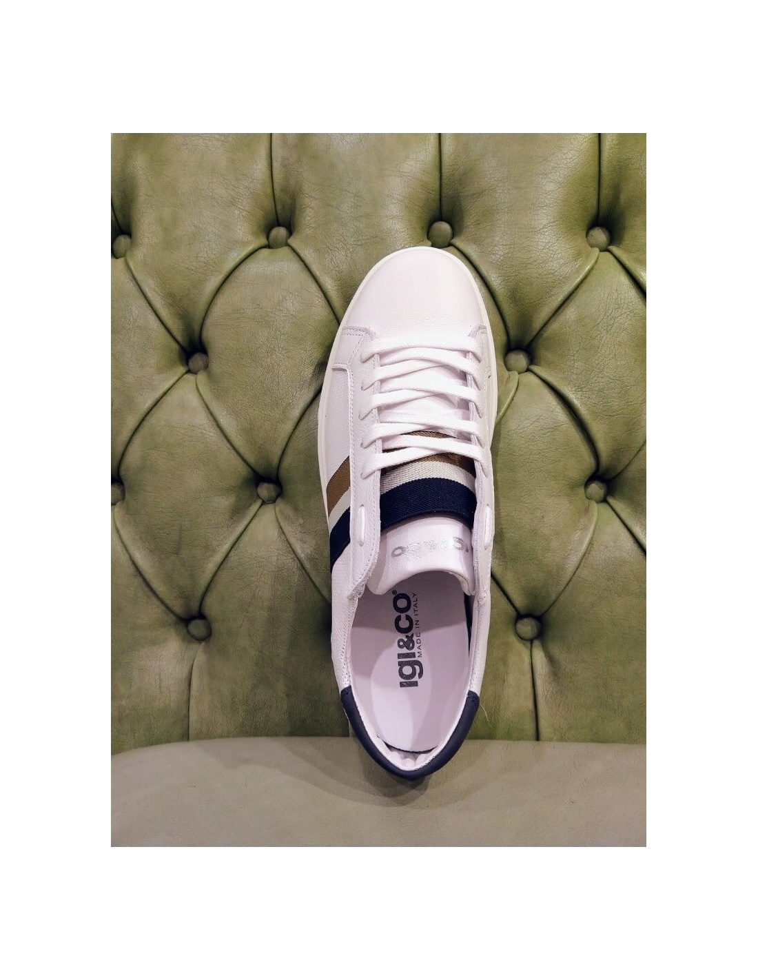 White Sneakers for Men Style Summer 2024 Made in Italy