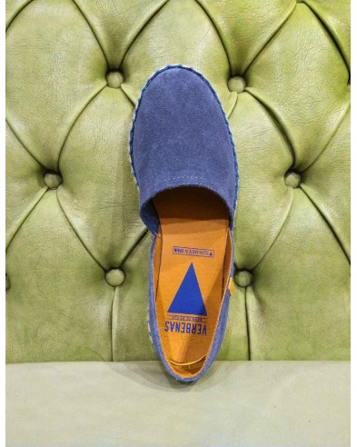 Suede shoes for women, Verbenas Carmen espadrillas