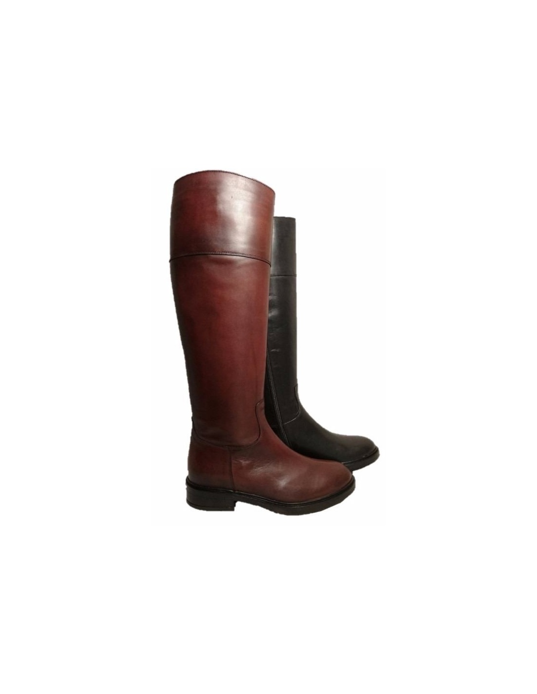 ladies tan leather boots