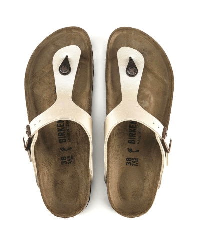 Birkenstock Gizeh sandals | Pearl White 